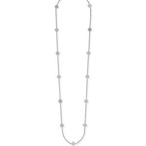 NWT - KENDRA SCOTT - DEVALYN necklace in Silver